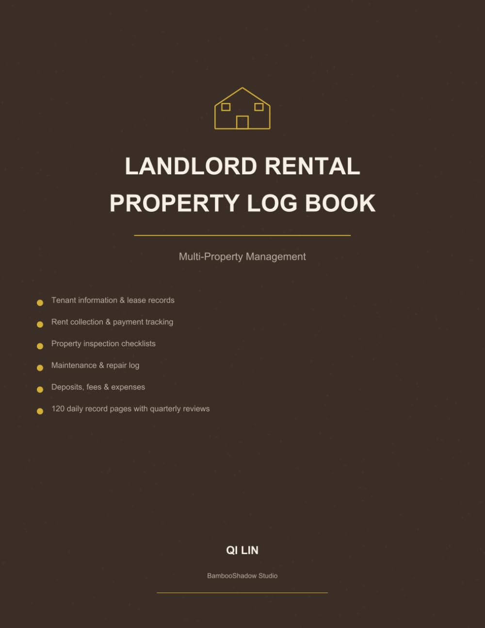 capítulo por capítulo baixar Landlord Rental Property Log Book: Multi-Property Management: Rent Tracking, Tenant Records, Maintenance, Expense Tracker & Lease Management for Landlords (120 Pages, 8.5x11)