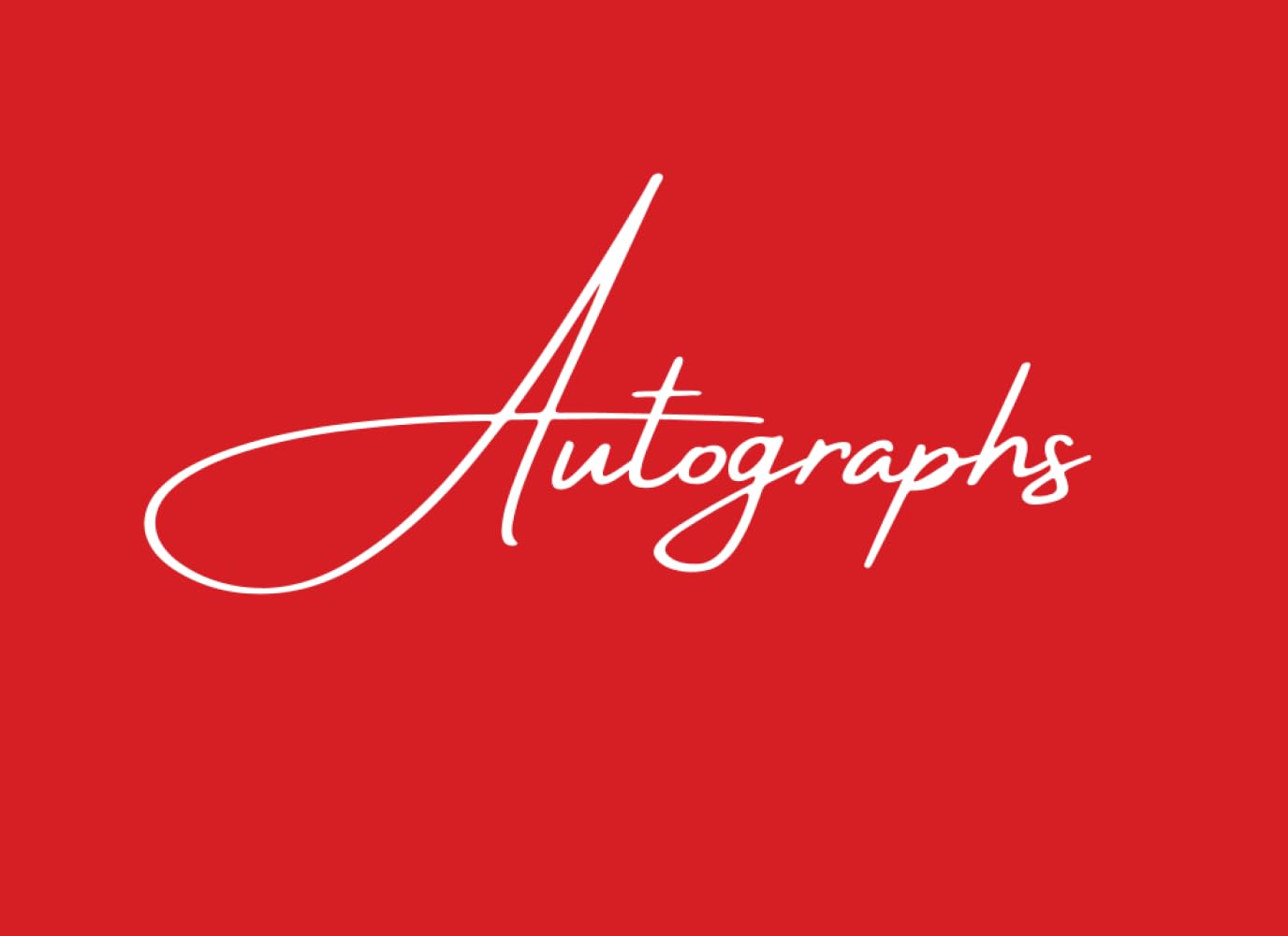 ler totalmente Red Autograph Book: Small, Elegant Pad for Signatures of Celebrities, Musicians, Authors, or Friends. Use at Concerts, Conventions, Events, etc. Gift... Kids, or Teens. 100 Plain, Blank Pages.