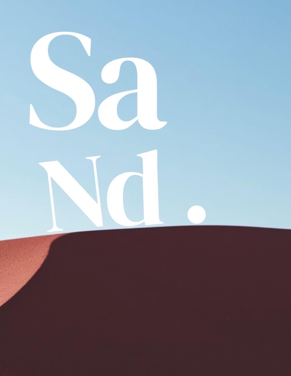 SaNd. in the middle of nowhere: Premium Guest Book, Luxury XXL Notebook & Decorative Coffee Table Book. Softcover Collector's Edition (550 Cream... Minimalist Landscape, "By Jay" Collection baixar o livro de graça