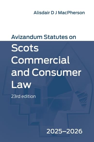 ler totalmente Avizandum Statutes on Scots Commercial and Consumer Law (English Edition)