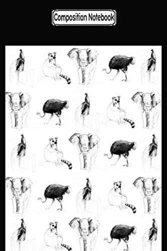 Composition Notebook: Hello, animals! Journal Notebook Blank Lined Ruled 6x9 100 Pages baixar livro de graça