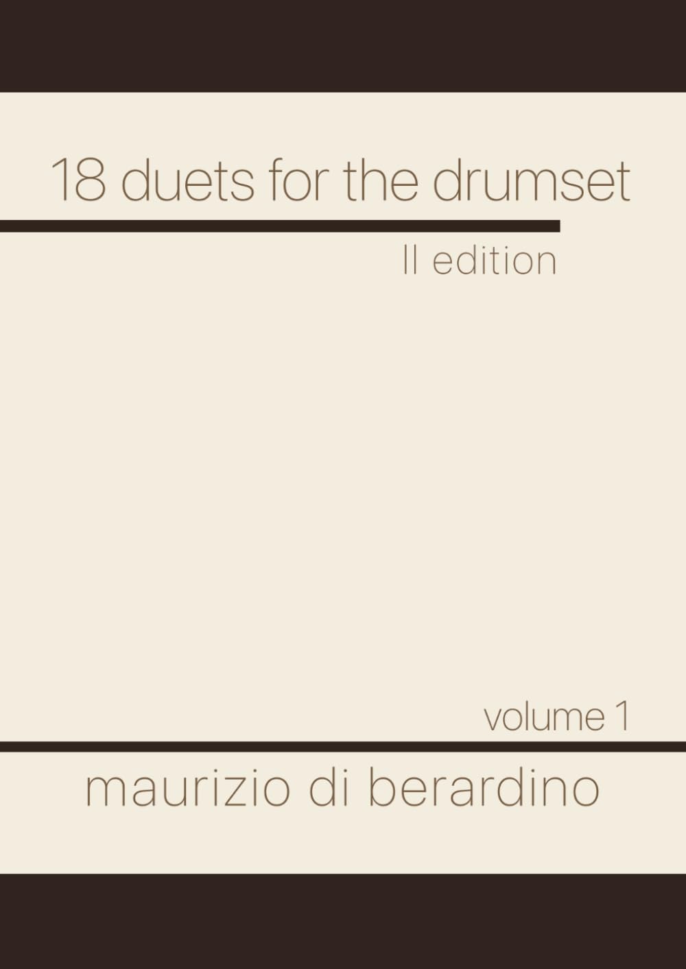 capítulo por capítulo baixar 18 duets for the drumset: Volume 1