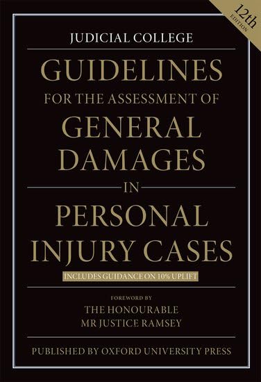 Guidelines for the Assessment of General Damages in Personal Injury Cases baixar o livro de graça