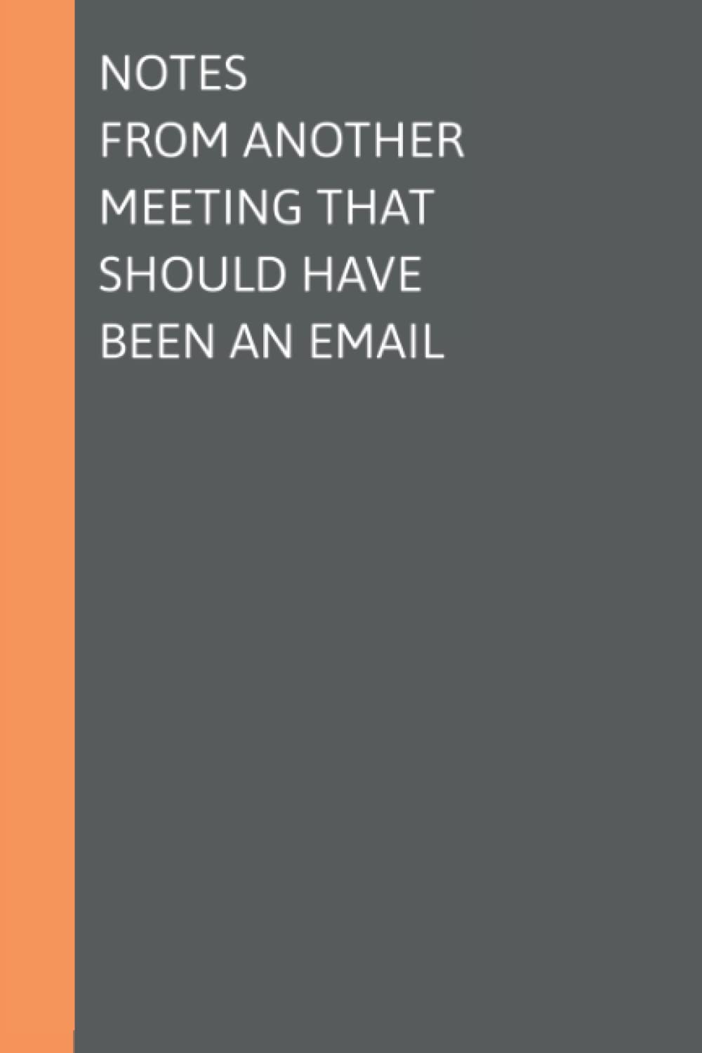 Notes From Another Meeting That Should Have Been An Email: Sarcastic Gag Gift Journal Notebook For Co-workers, Friends and Family | 6x9 lined Notebook, 120 Pages (Funny Office Supplies) baixar o livro de graça