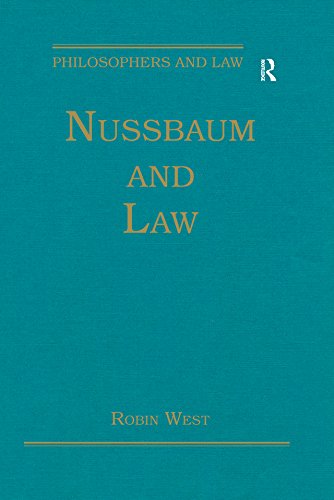 Nussbaum and Law (Philosophers and Law) (English Edition) baixar livro de graça