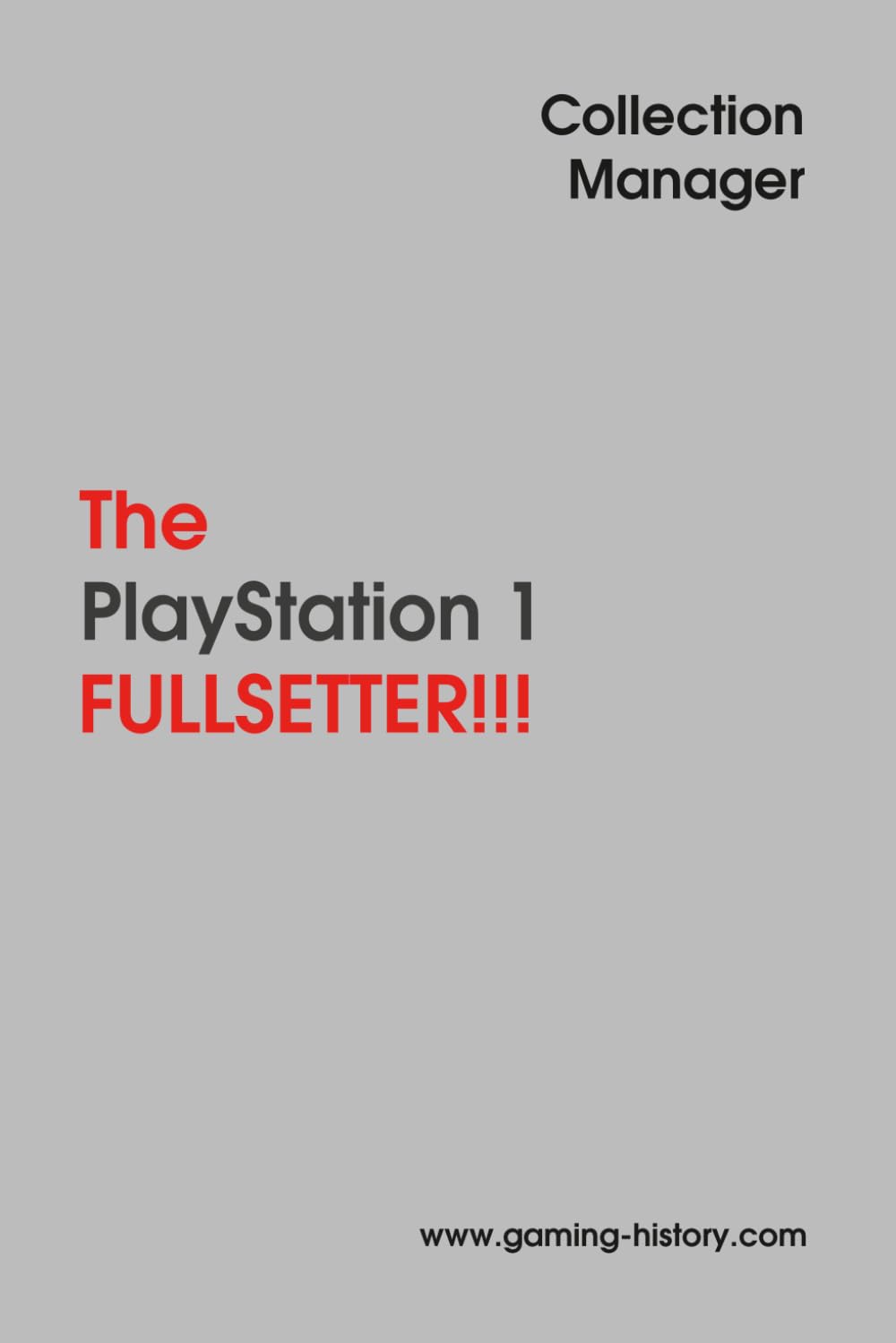capítulo por capítulo baixar The PlayStation Fullsetter V2: Collection Manager