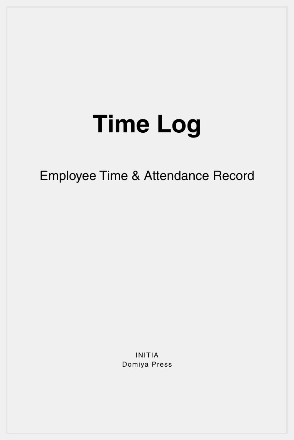 capítulo por capítulo baixar Time Log: Employee Time & Attendance Record