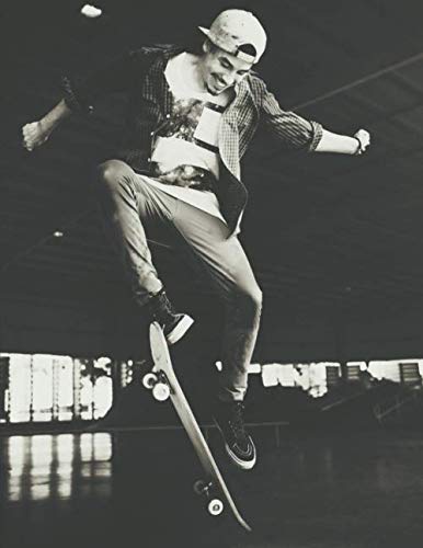 ler totalmente Skater Trainingsbuch: für alle Skateboarder ♦ über 100 Seiten Vorlagen für deine Trainingstage und Tricks ♦ großzügiges A4+ Format ♦ Motiv: Skater (German Edition)