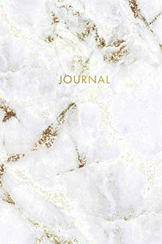 Journal: White Quartz Marble and Faux Rose Gold Glitter | Inspirational Quote - Journal, Notebook, Diary, Composition Book (6 x 9 inches) - 120 Lines Pages baixar livro de graça