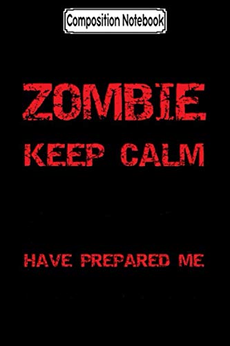 Composition Notebook: Zombie apocalypse gamers keep calm funny Journal Notebook Blank Lined Ruled 6x9 100 Pages baixar livro de graça