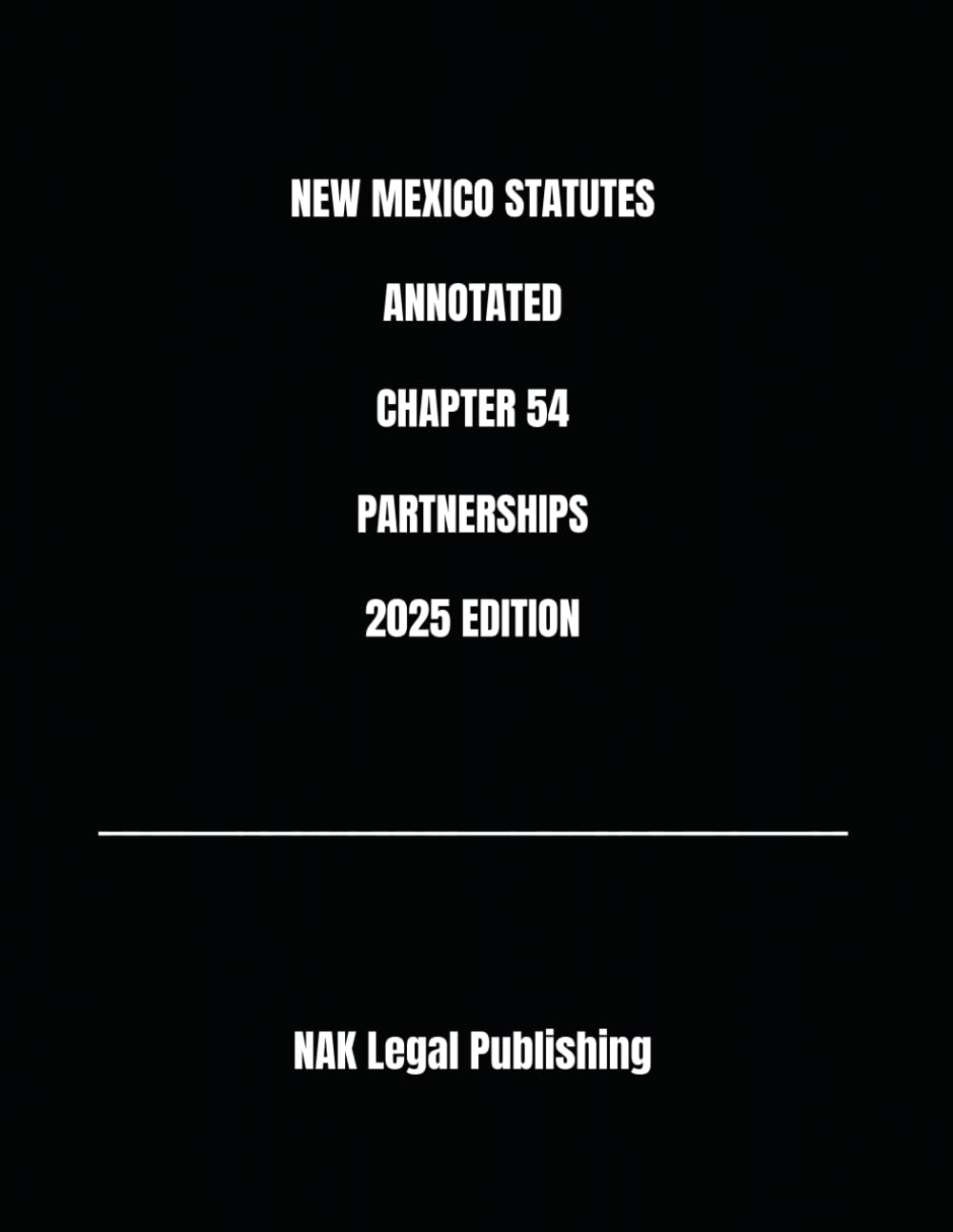 capítulo por capítulo baixar NEW MEXICO STATUTES ANNOTATED CHAPTER 54 PARTNERSHIPS 2025 EDITION