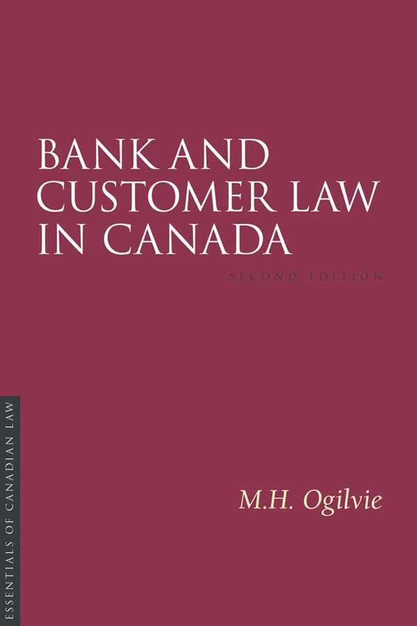ler totalmente Bank and Customer Law in Canada, Second Edition (Essentials of Canadian Law) (English Edition)