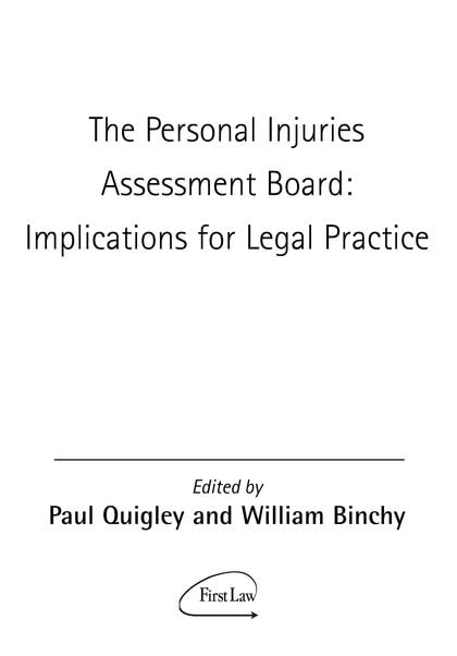 capítulo por capítulo baixar Personal Injuries Assessment Board: Implications For The Legal Practice