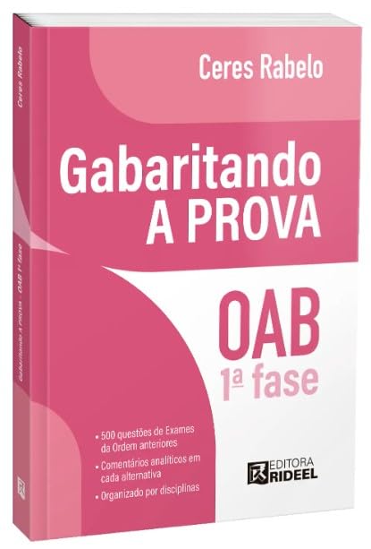 Gabaritando a prova - OAB 1ª fase baixar livro de graça