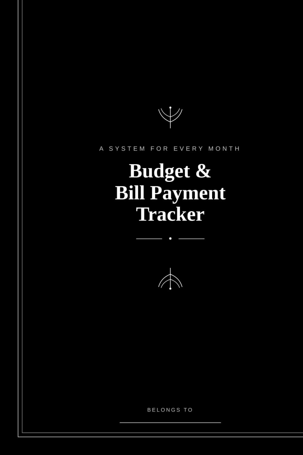 Budget & Bill Payment Tracker - Monthly Expense Organizer Notebook, Bill Pay Log Book with Payment Due Dates, Paperback, Undated, 6" x 9", Black baixar o livro de graça