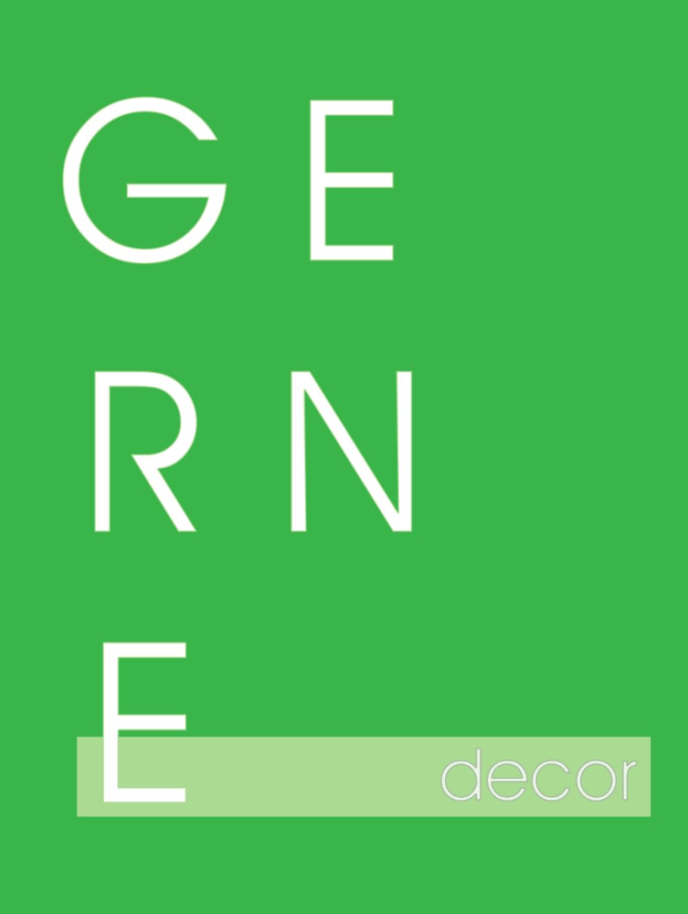 ler totalmente Green Decor: Bright Beautiful Minimalist Home Decor Book | For Interior Design, Book Stacking, Journaling and Guestbooks