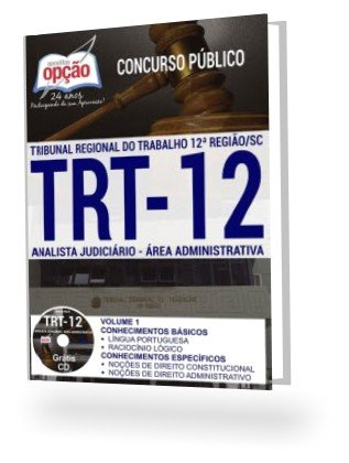Apostila TRT-SC (12ª Região) 2017 - Analista Judiciário - Área Administrativa - Sem Especialidade baixar o livro de graça