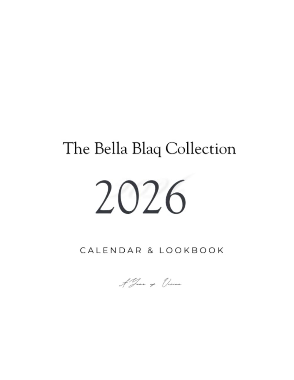 Bella Blaq 2026 Calendar & Lookbook: Bella Blaq 2026 Calendar & Lookbook | Hip Hop Celebrity, Fashion Icon, Inspirational Photography Collector’s Edition baixar o livro de graça