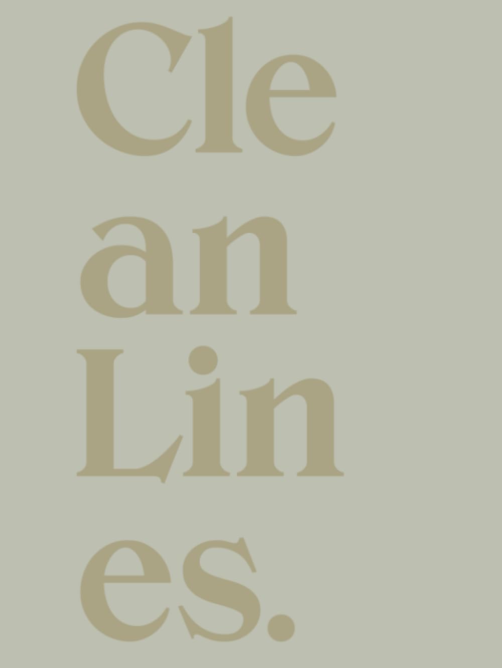 Clean Lines: An Art Decor Book for Modern Interior Design Display | Stacking for Coffee Table & Bookshelves | Home Decor and Interior Design | 300 Lined Pages baixar o livro de graça