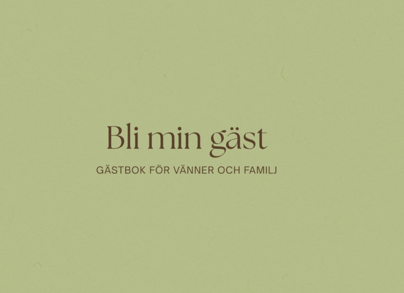 ler totalmente Bli min gäst: Gästbok för vänner och familj (Swedish Edition)
