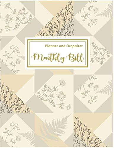 Monthly Bill Planner and Organizer: Floral Monthly Budgeting Workbook: Monthly and Weekly Expense Tracker Bill Organizer Notebook Business Money... Spending Bills Planner Budgeting Workbooks) baixar livro de graça