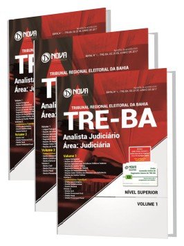 ler totalmente Apostila TRE-BA 2017 - Analista Judiciário - Área: Judiciária - 3 Volumes Completos