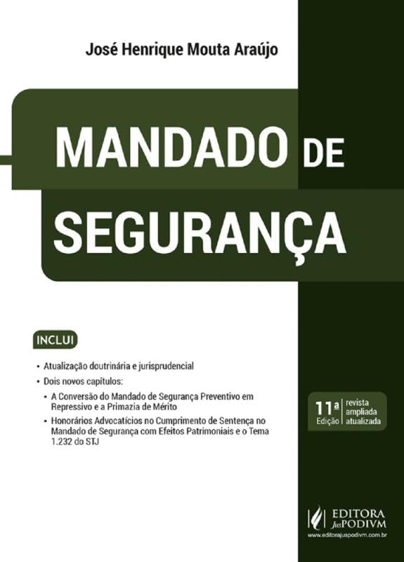 ler totalmente Mandado de Segurança - 11ª Edição (2025)