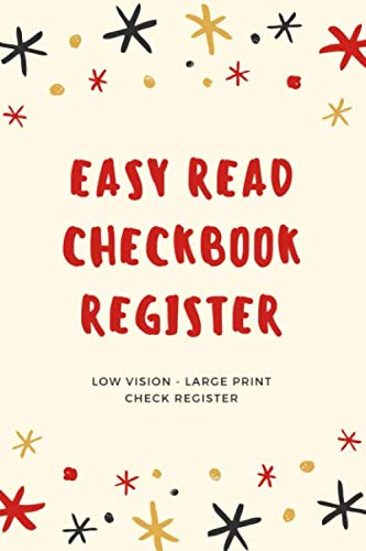 Easy Read Checkbook Register: 7 Column Checking and Debit Transaction Register, Personal Checking Account Balance Register, Large Print, 6x9" baixar o livro de graça
