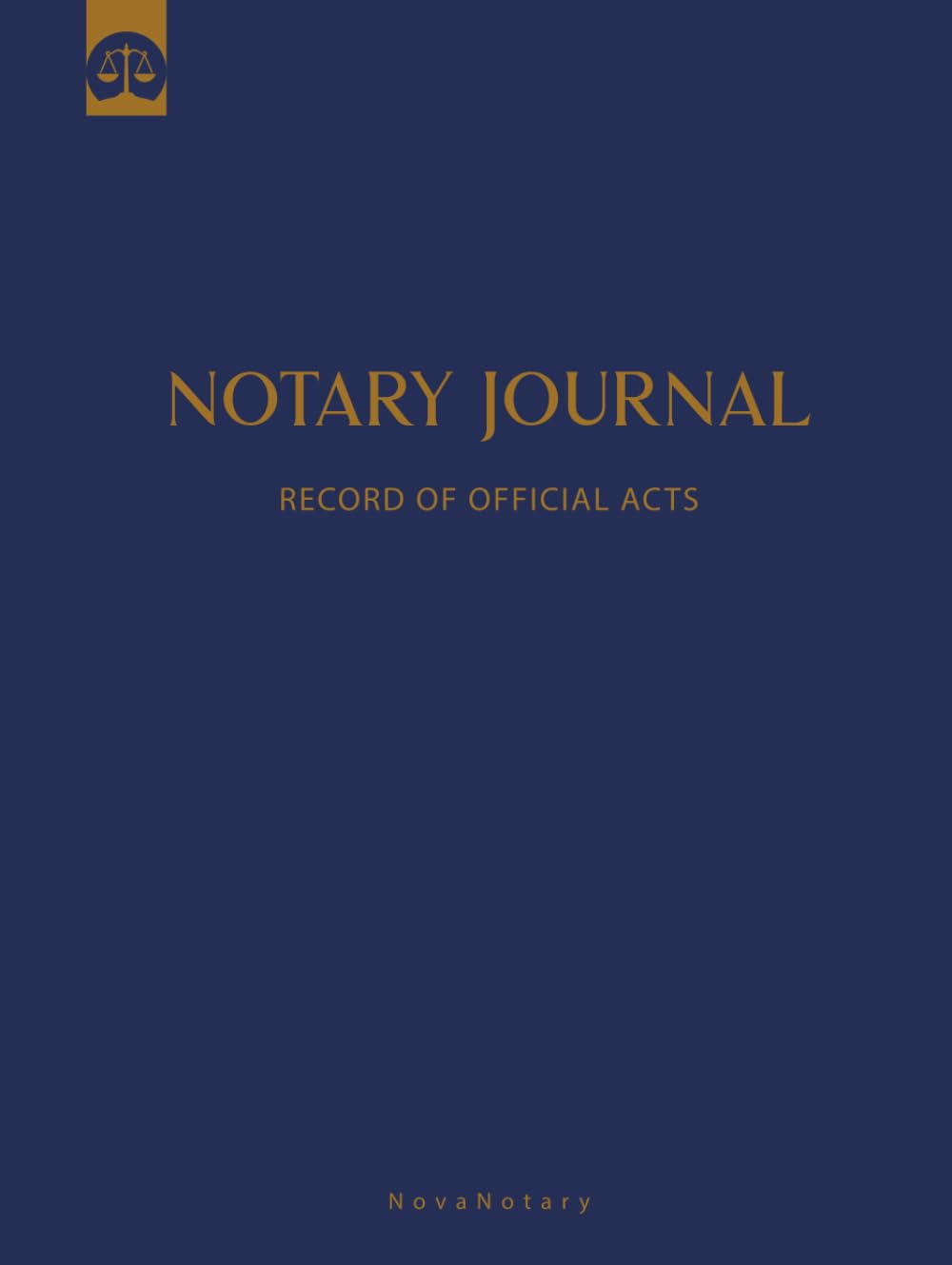 Notary Journal: Notary Log Book for General & Mobile Notaries – Navy Blue baixar livro de graça