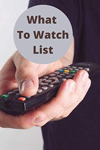capítulo por capítulo baixar What to Watch List: What to Watch list Notebook Journal Organiser Planner Writing Pad Homework Book Notepad Notebook Composition Lists and Journal Diary