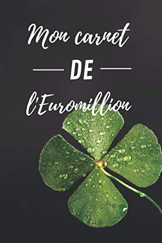 Mon carnet de l'Euromillion: Livre pour les joueurs de l'Euromillion - 100 pages - (French Edition) baixar livro de graça