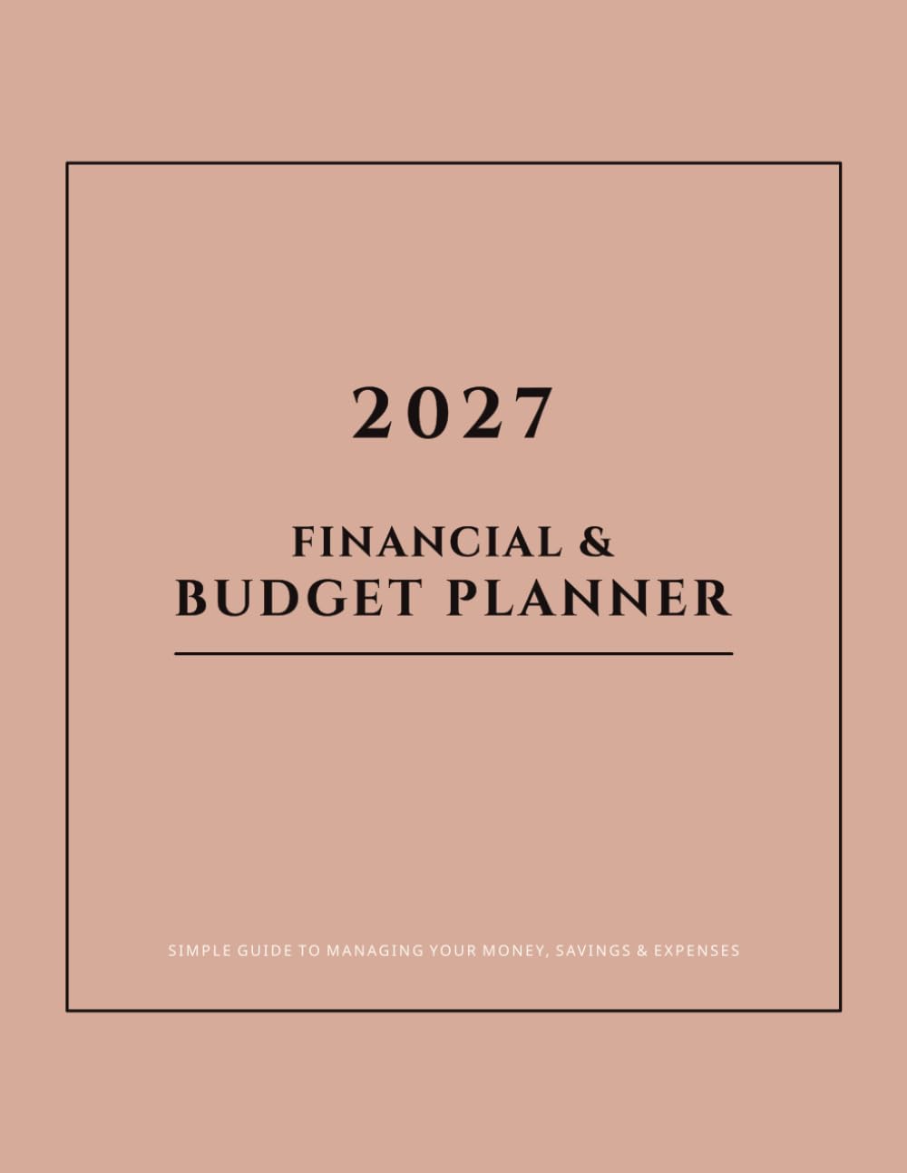 ler totalmente 2027 Financial & Budget Planner: Monthly Budgeting Worksheets, Income & Expense Tracker, Debt Payoff Logs and Savings Challenges (8.5 x 11)