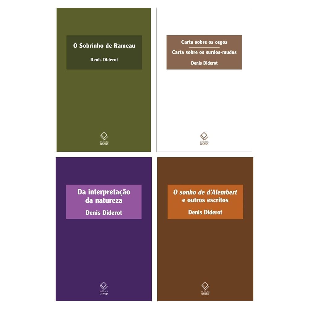 capítulo por capítulo baixar Kit O sobrinho de Rameau + Carta sobre + Da interpretação + O sonho