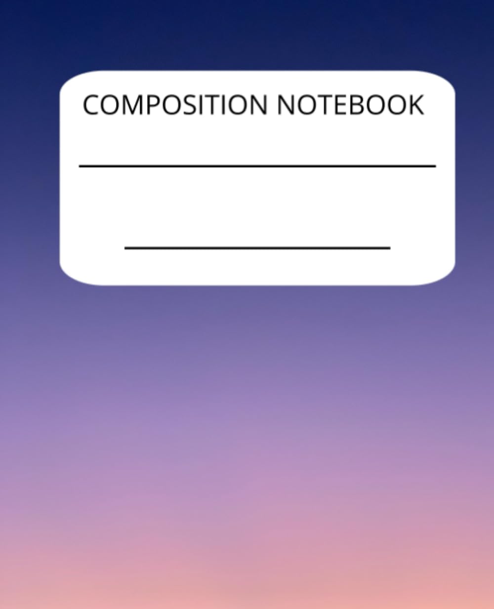 ler totalmente A Gradient Notebook for Inspired Thoughts (Portuguese Edition)