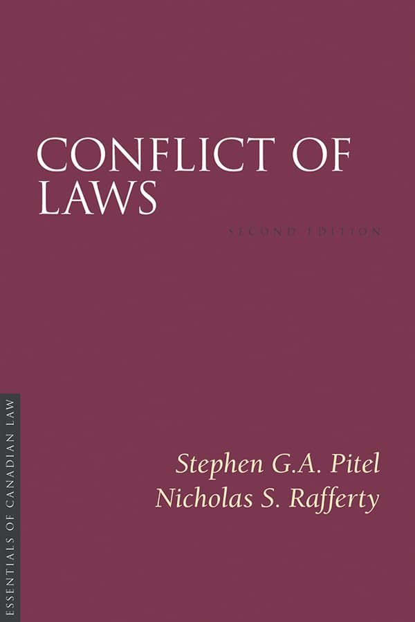 Conflict of Laws, Second Edition (Essentials of Canadian Law) (English Edition) baixar o livro de graça