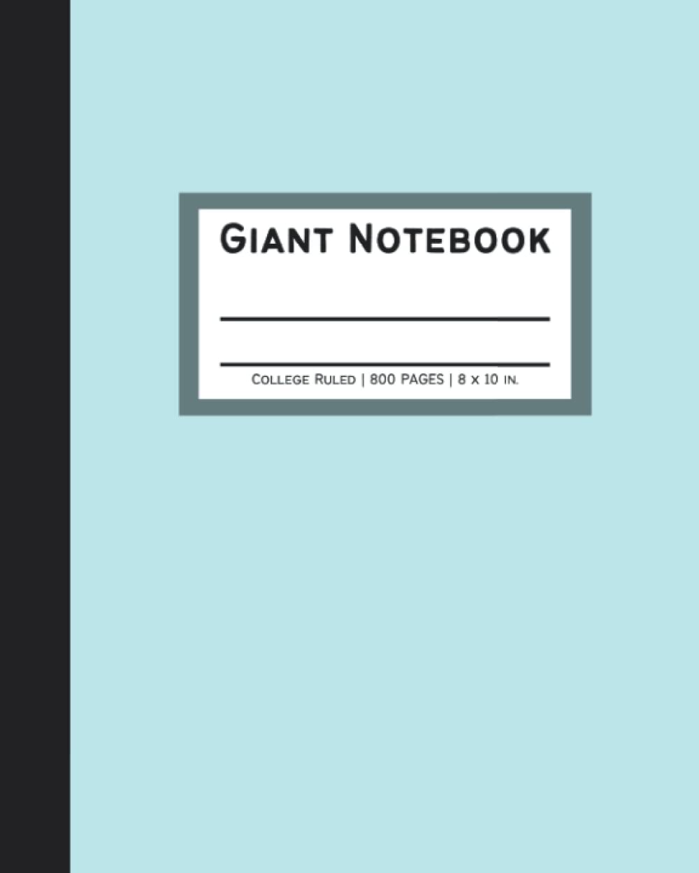 capítulo por capítulo baixar Giant Notebook 800 Pages: College Ruled Big Huge Notebook | Extra Large All-Purpose Composition Notebook | 8x10 in, Ocean Blue