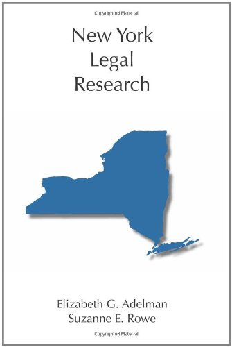 New York Legal Research baixar livro de graça