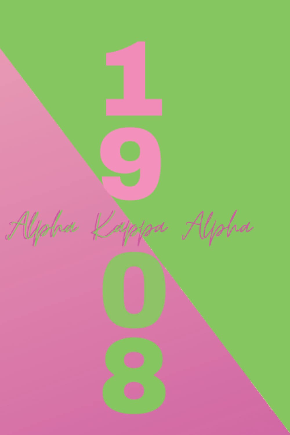ler totalmente AKA Journal - Sisterhood: Beautiful pink and green 6x9 lined journal with an Ivy watermark on every page: Probate gift: Alpha Kappa Alpha 1908 Aka... Sister Journal Blank 120 pages Lined Notebook