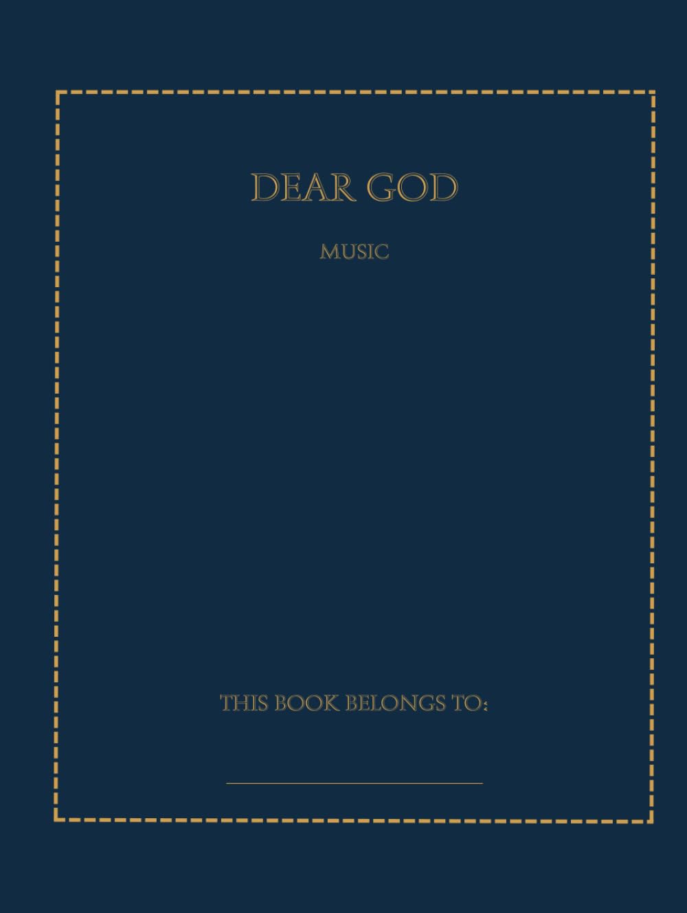 ler totalmente DEAR GOD: Music