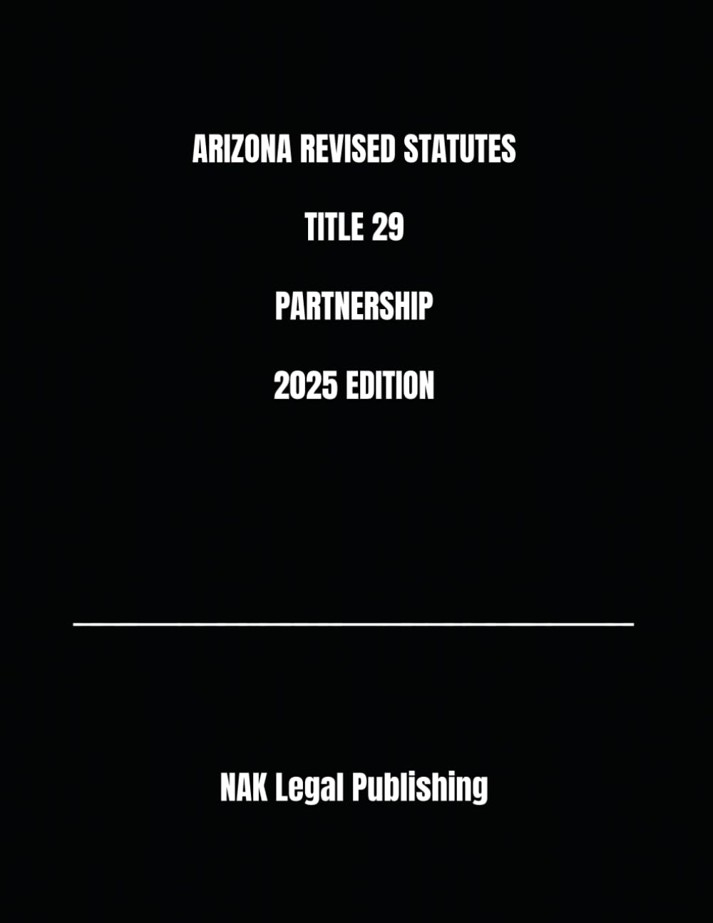 capítulo por capítulo baixar ARIZONA REVISED STATUTES TITLE 29 PARTNERSHIP 2025 EDITION