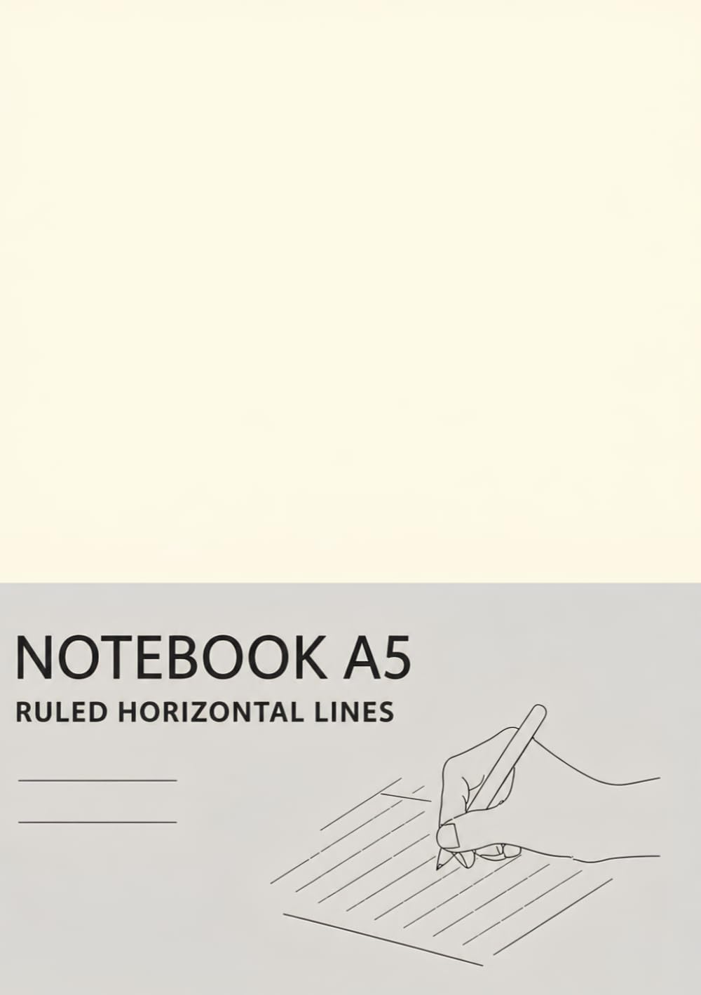 Notebook A5 Ruled Horizontal Lines: Minimalist Lined Notebook for Writing, Journaling & Note Taking baixar livro de graça