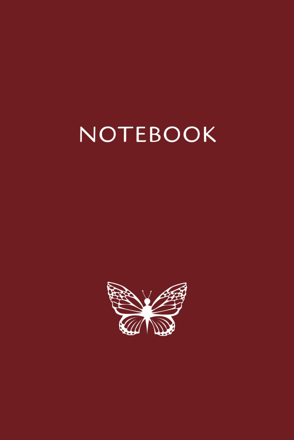 ler totalmente Notebook: Butterfly | College Lined Paper Journal Workbook for School, Office, Work, Home | 6 x 9, 100-page