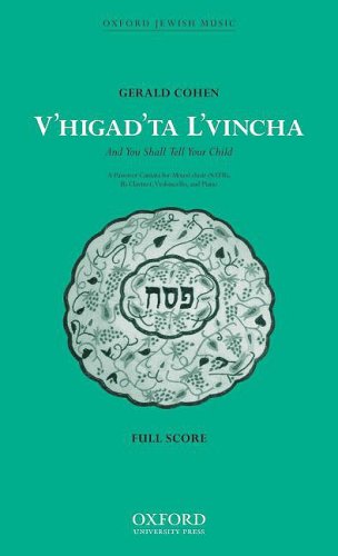 V'higad'ta L'vincha (And you shall tell your child): Full score (SATB) baixar o livro de graça