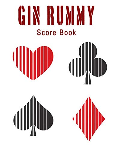 gin rummy score book: score keeping gin rummy notebook journal pads to log scores when playing gin rummy with friends and family baixar livro de graça