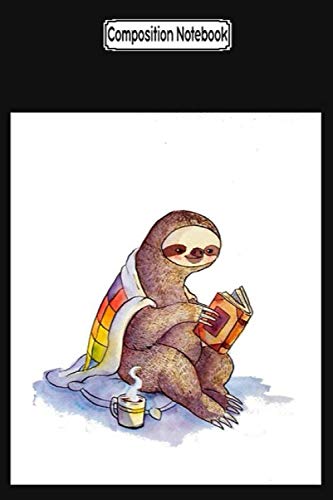 Composition Notebook: Cozy sloth Journal Notebook Blank Lined Ruled 6x9 100 Pages