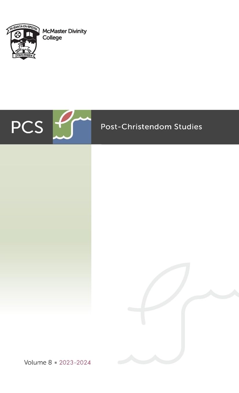 Post-Christendom Studies: Volume 8 baixar o livro de graça