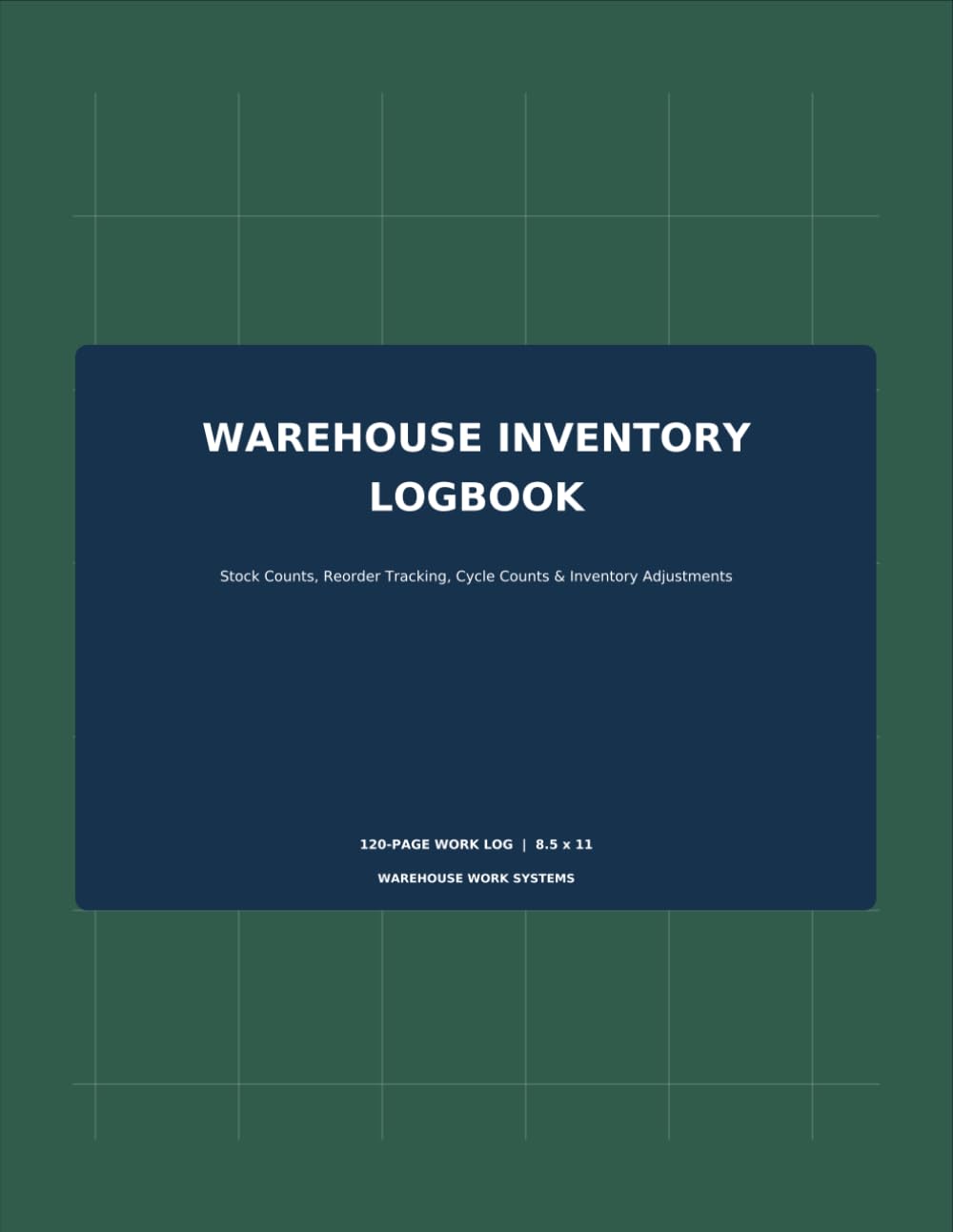 Warehouse Inventory Logbook: Stock Count, Reorder, Cycle Count & Inventory Audit Record Book baixar o livro de graça