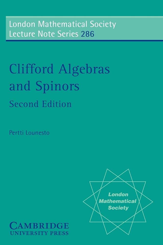 ler totalmente Clifford Algebras and Spinors: 286