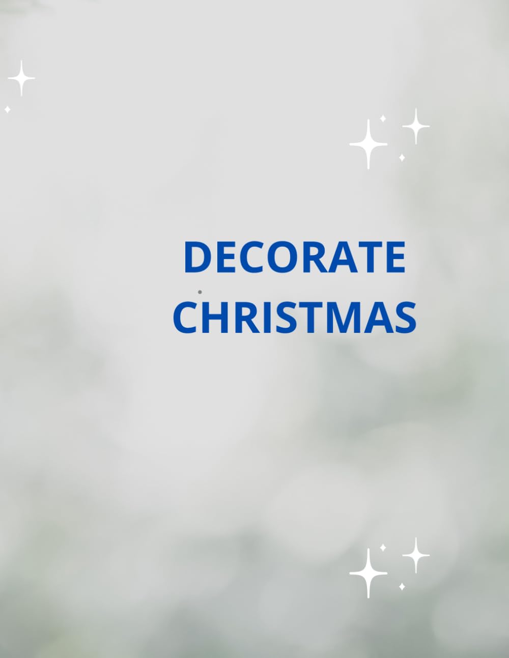 DECORATE CHRISTMAS baixar o livro de graça