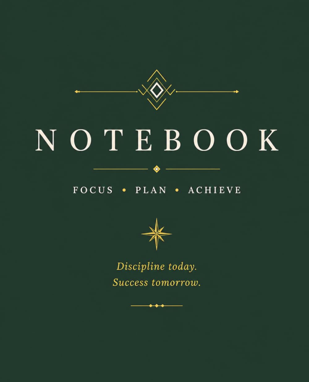 Notebook: Minimalist Notebook for Focus, Productivity & Success baixar o livro de graça